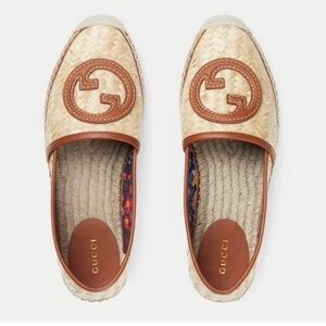Gucci men espadrilles size 9 fits women 42